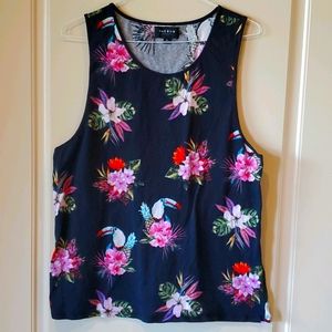 PacSun Floral Tank Top